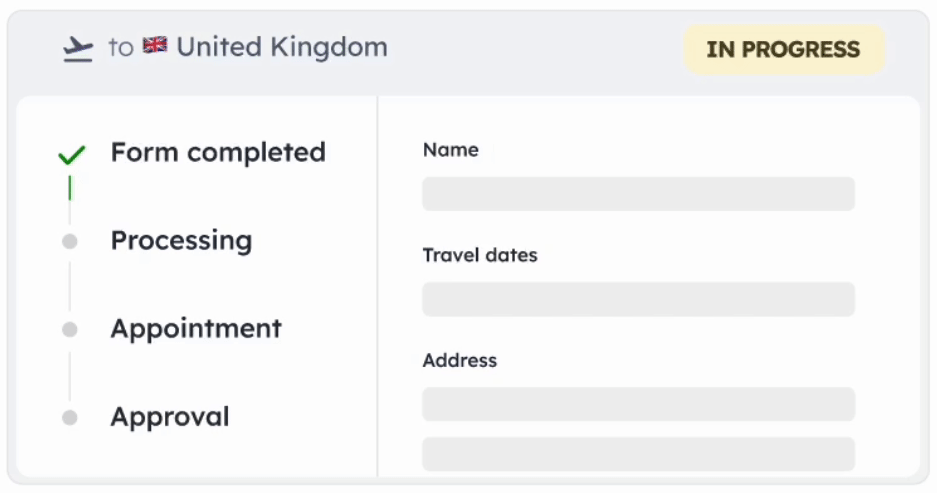 Quick form processing